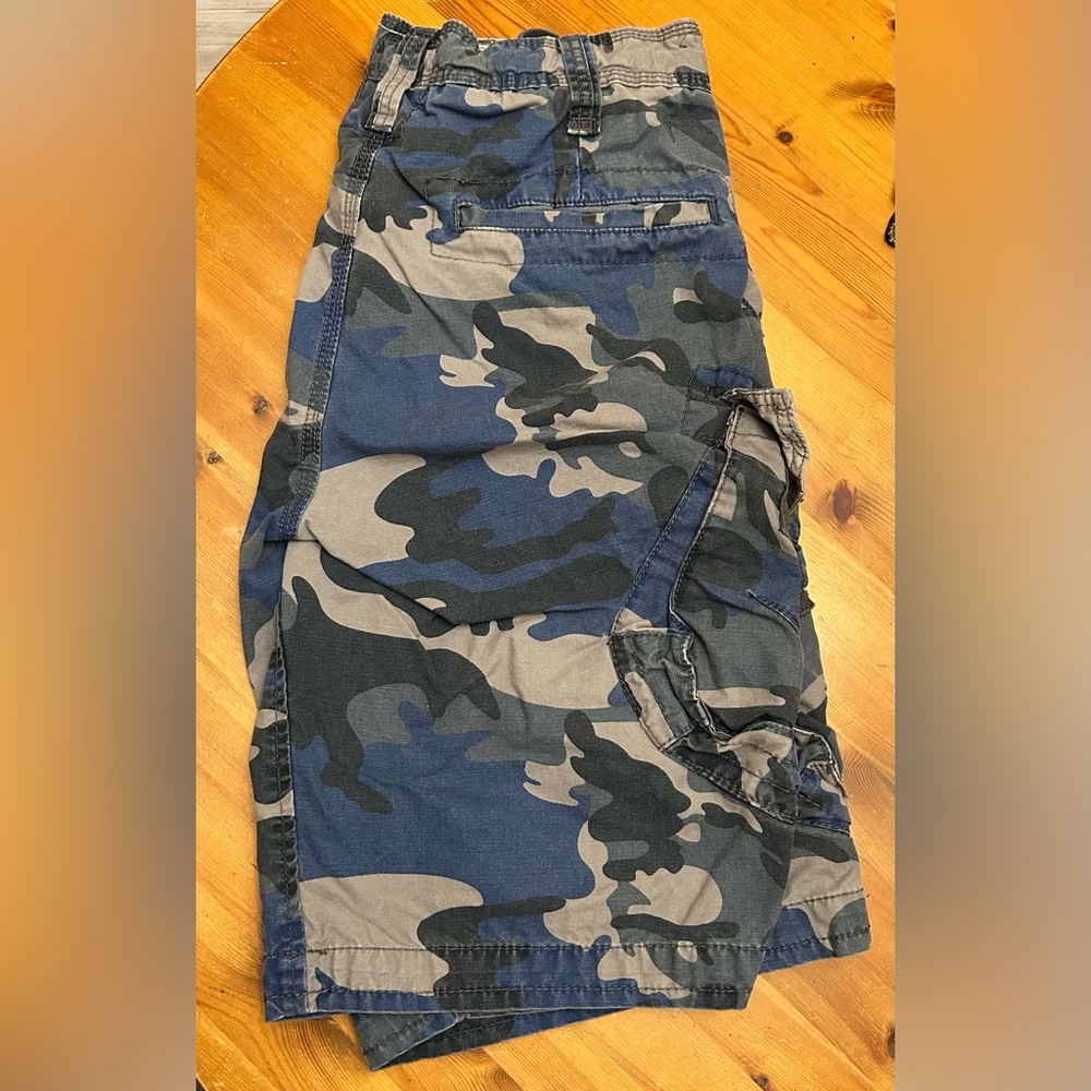 Jetlag mens camo cargo shorts